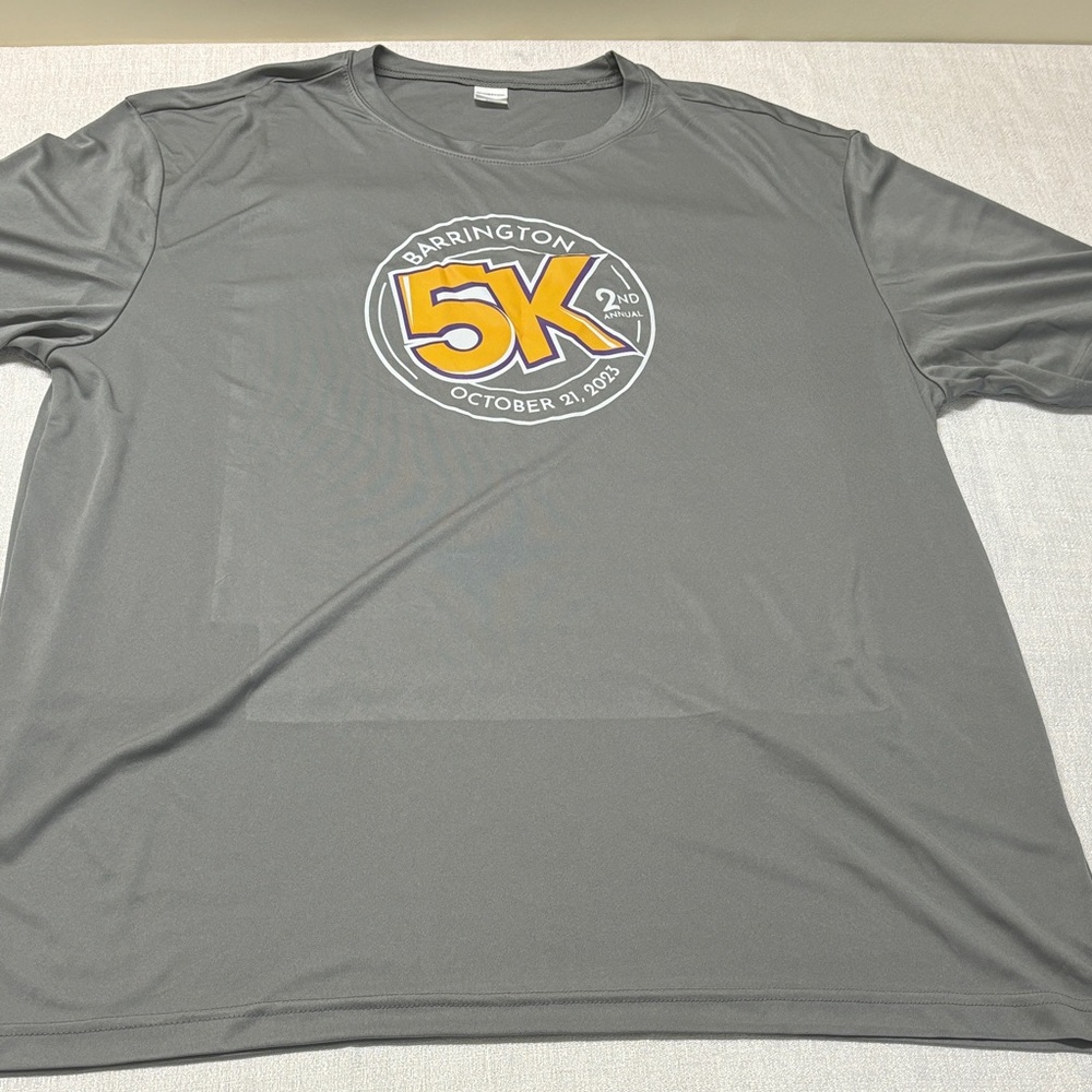 Sport-Tek Gray 5K Men's Tee